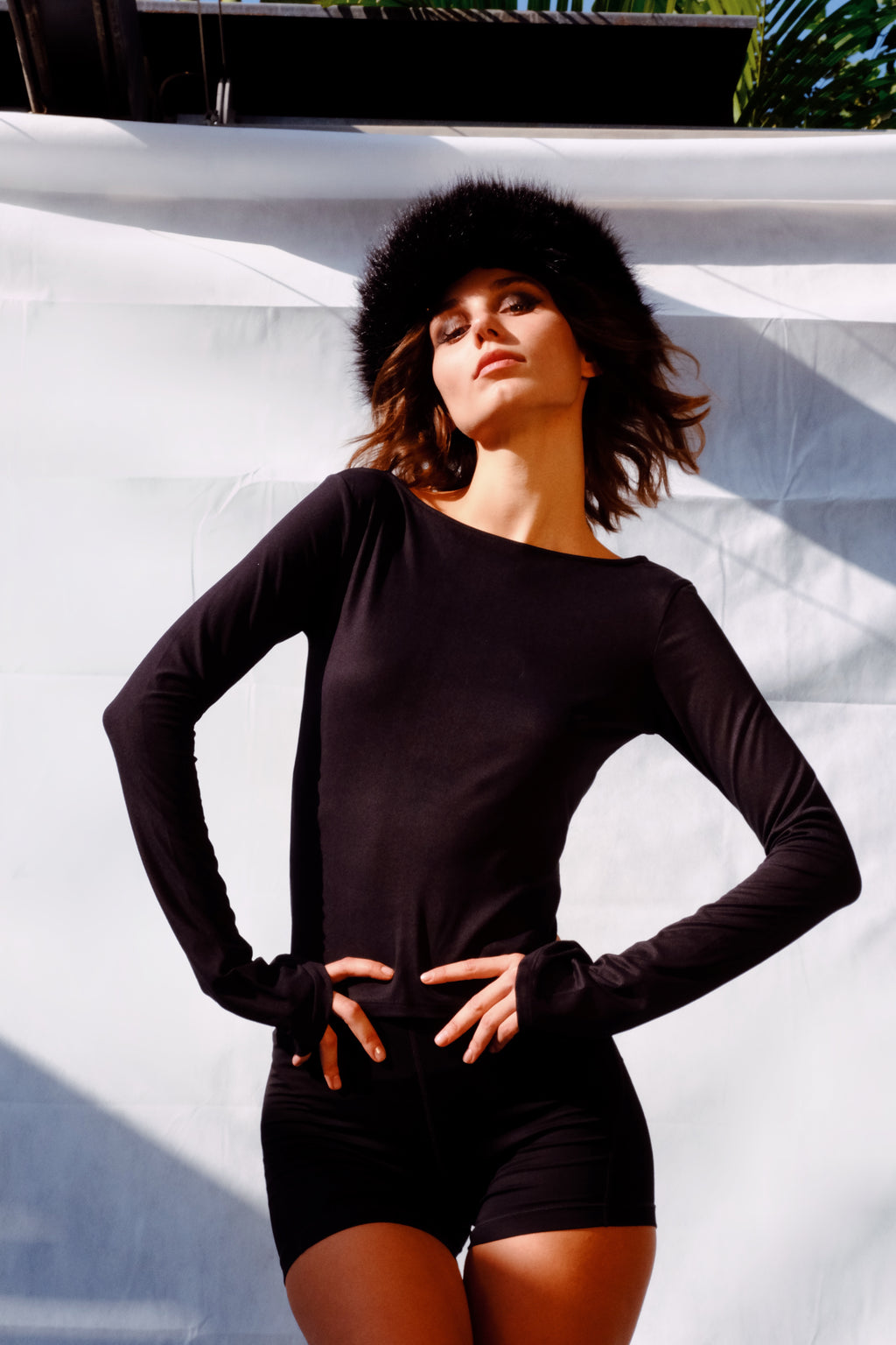 Rituals Black Backless Top