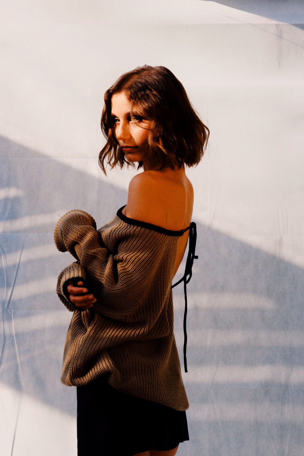 Rituals Brown Knitted backless "Pre-order"