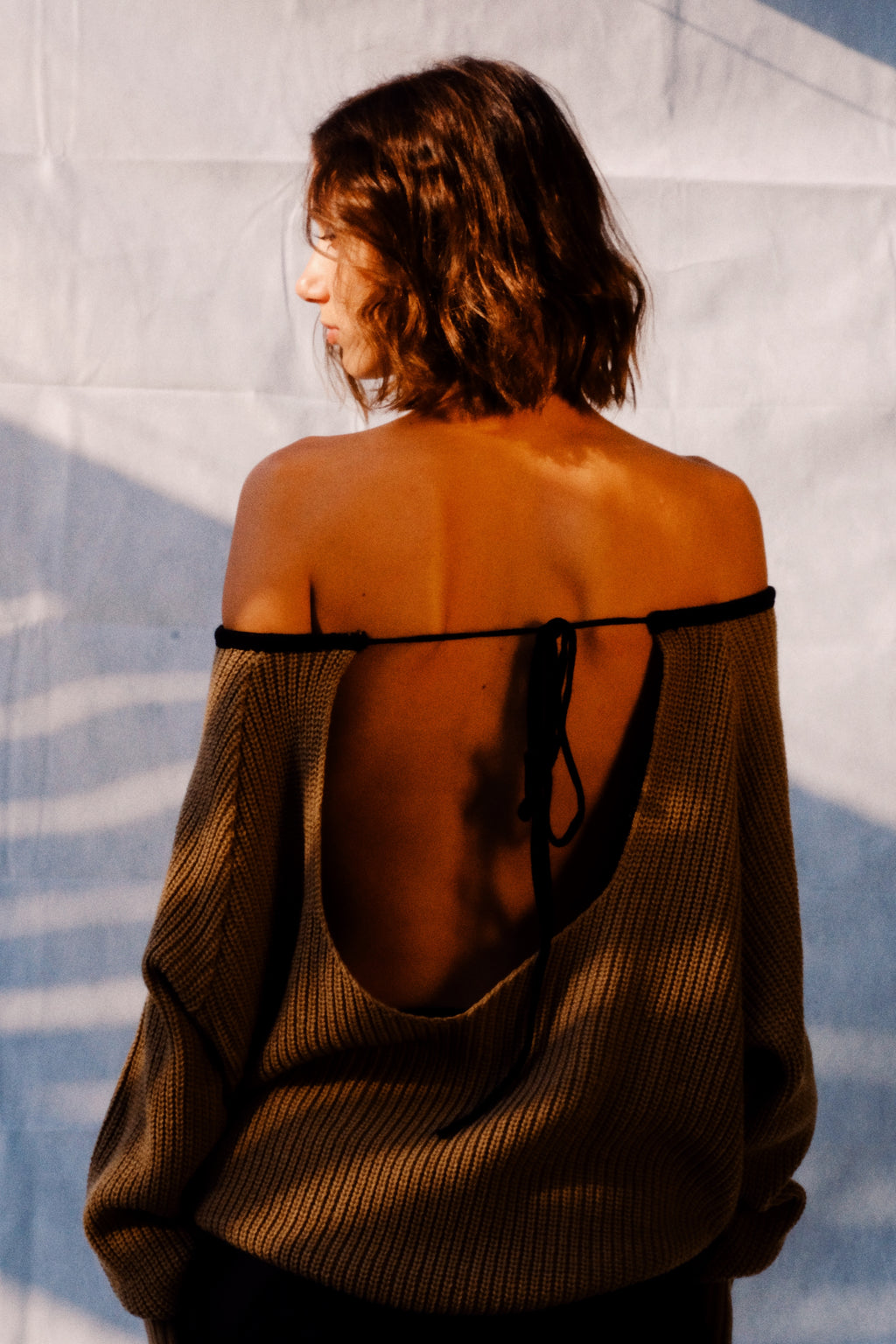 Rituals Brown Knitted backless "Pre-order"