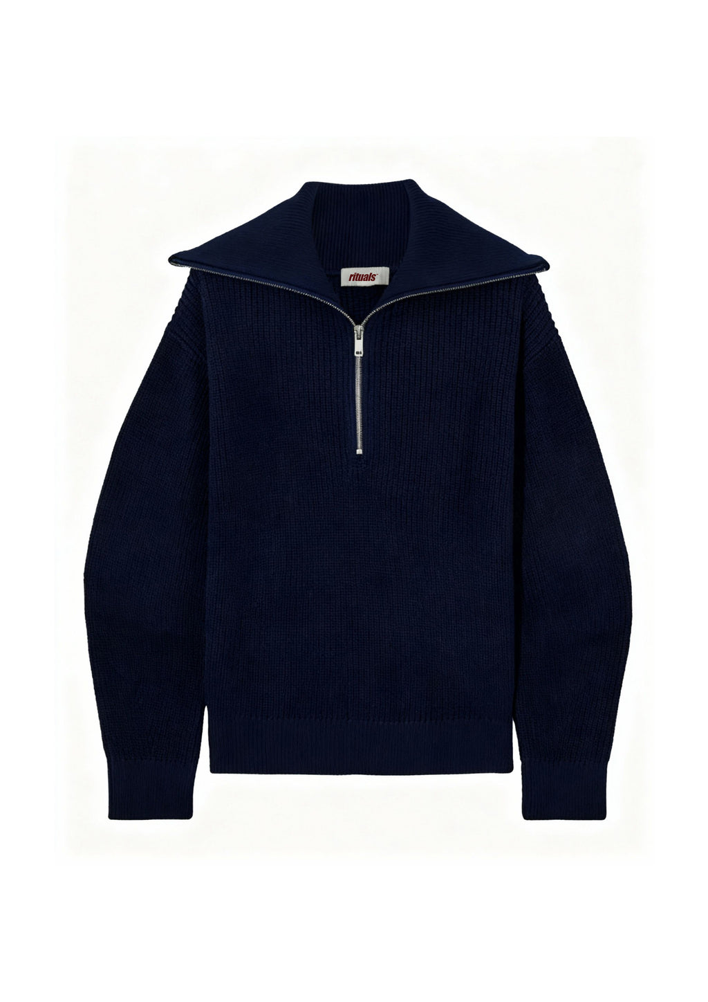 RITUALS KNITTED QUARTER ZIP JUMPER "Pre-order"