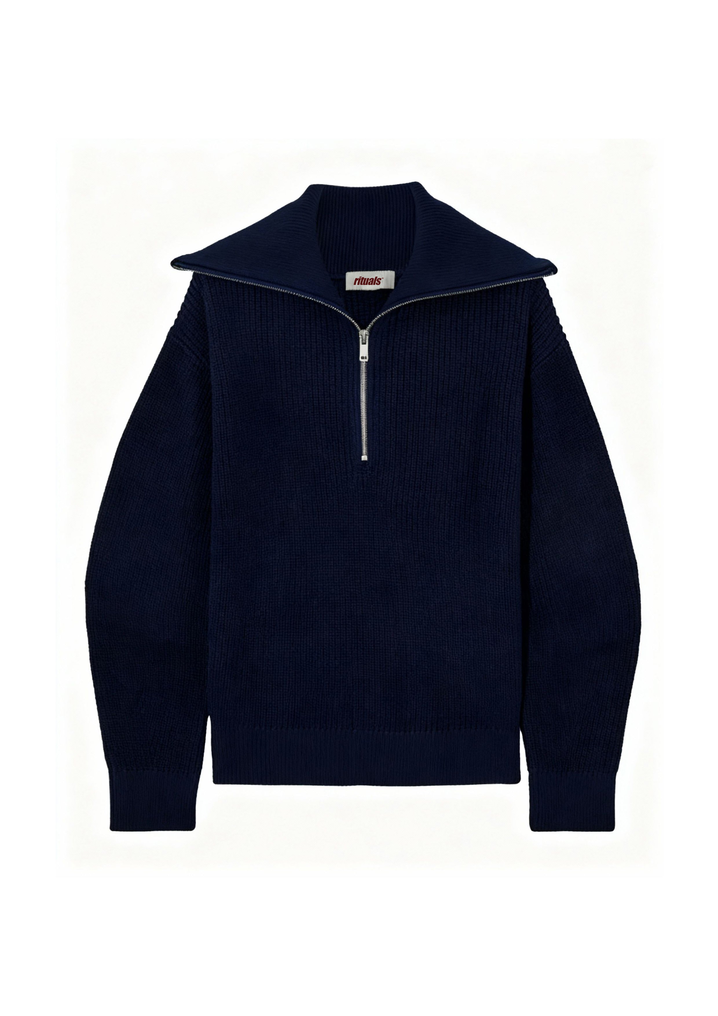 RITUALS KNITTED QUARTER ZIP JUMPER "Pre-order"